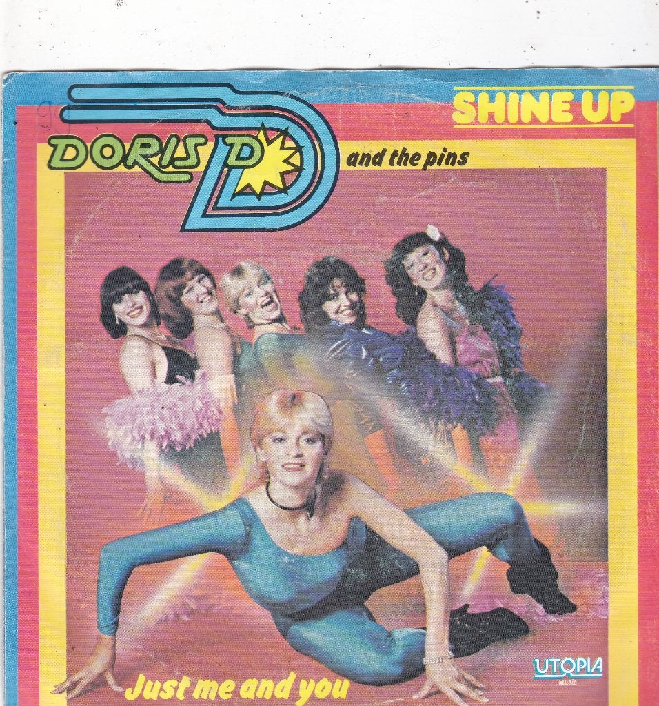 7" Single Doris D & The Pins - Shine up, Ophalen of Verzenden, Gebruikt, 7 inch, Pop