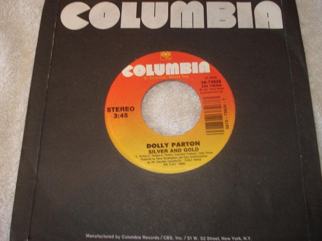 Dolly Parton     Silver And Gold   Usa     Orgineel, Originele persing, Ophalen of Verzenden, Zo goed als nieuw, Country en Western