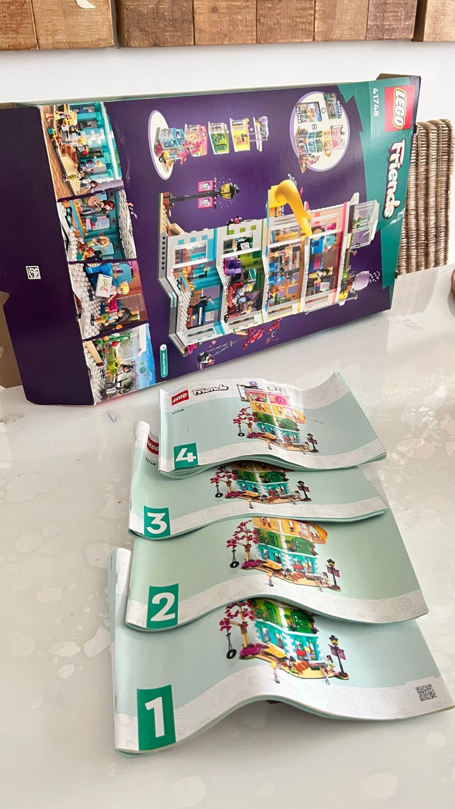 Lego Friends Huis - Zo goed als nieuw met handleidingen, Ophalen of Verzenden, Zo goed als nieuw