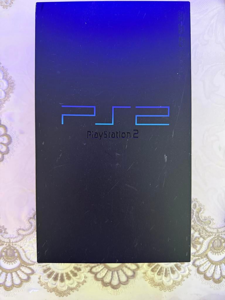 Sony PlayStation 2 (PS2) met 2 controllers, Spelcomputers en Games, Spelcomputers | Sony PlayStation 2, Gebruikt, Met 2 controllers