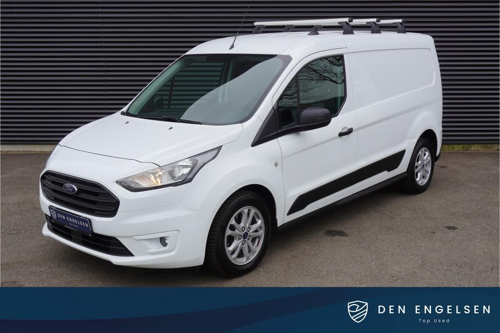 Ford Transit Connect 101pk L2 Trend Cruise control Trekhaak, Voorwielaandrijving, Gebruikt, 4 cilinders, Wit