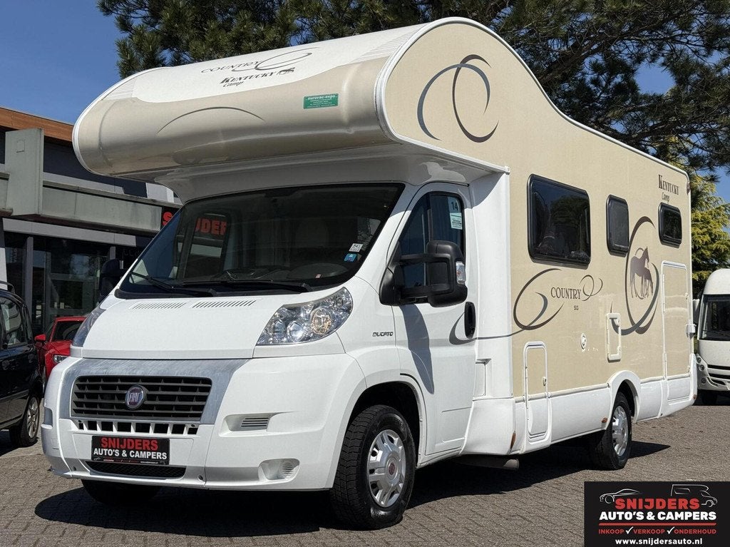 Rimor Kentucky camp Country SG 2012 6 pers alkoof, Alkoof, Dakluik, 7 tot 8 meter, Bedrijf