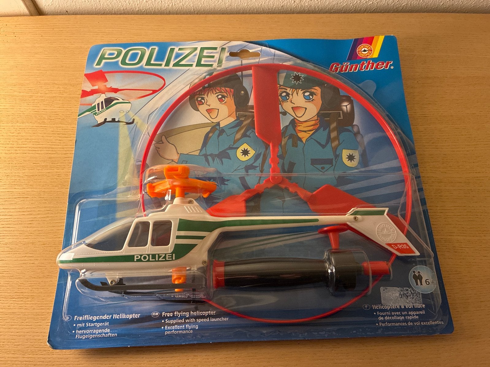 Speelgoed Helikopter "Polizei" - Vliegplezier voor Kinderen, Ophalen, Nieuw