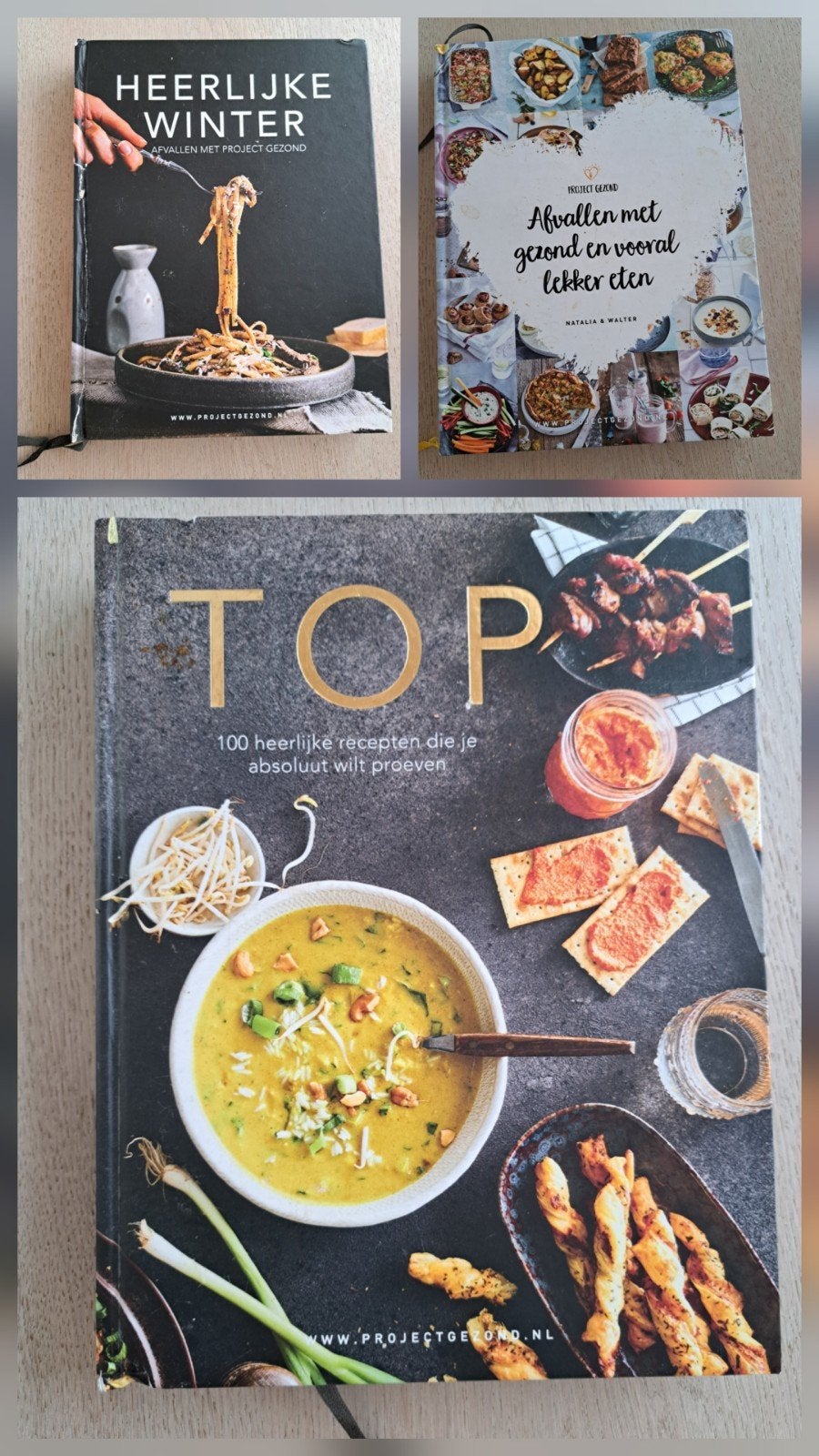 3x Project Gezond, Verzenden, Gelezen, Gezond koken