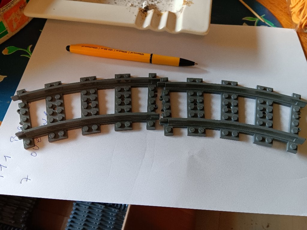 te koop lego trein rails, Ophalen, Zo goed als nieuw, Lego