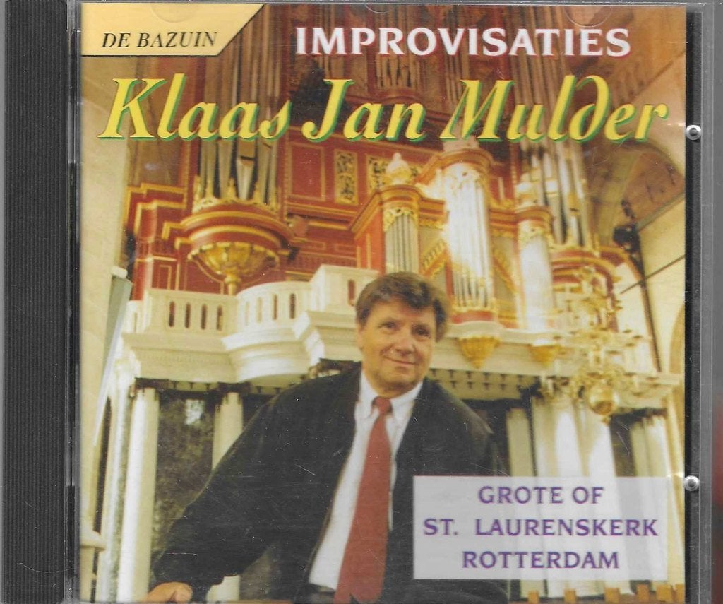 Klaas Jan Mulder - Improvisaties St. Laurenskerk Rotterdam, Cd's en Dvd's, Cd's | Religie en Gospel, Orgel, Geestelijke liederen