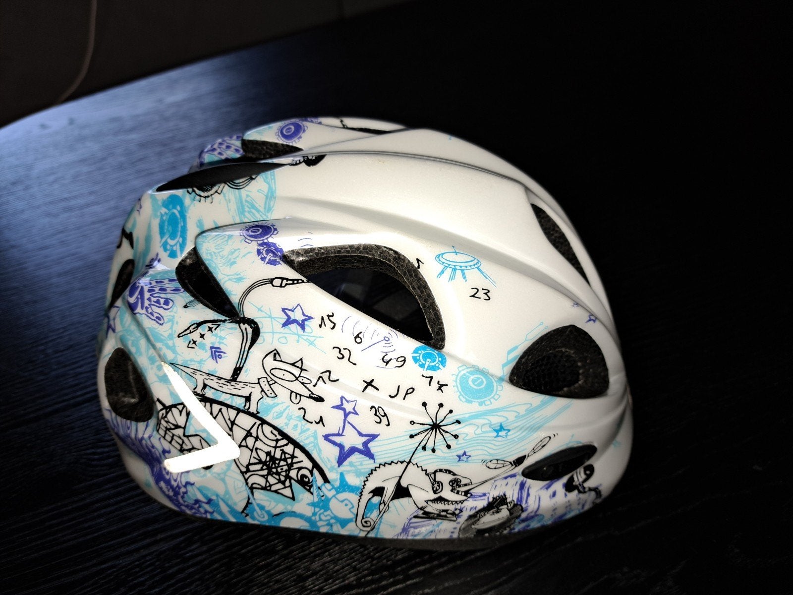 ABUS Fietshelm Kinderen - Super Chilly - Maat 52-57cm, Ophalen, Jongen of Meisje, Overige maten, Zo goed als nieuw