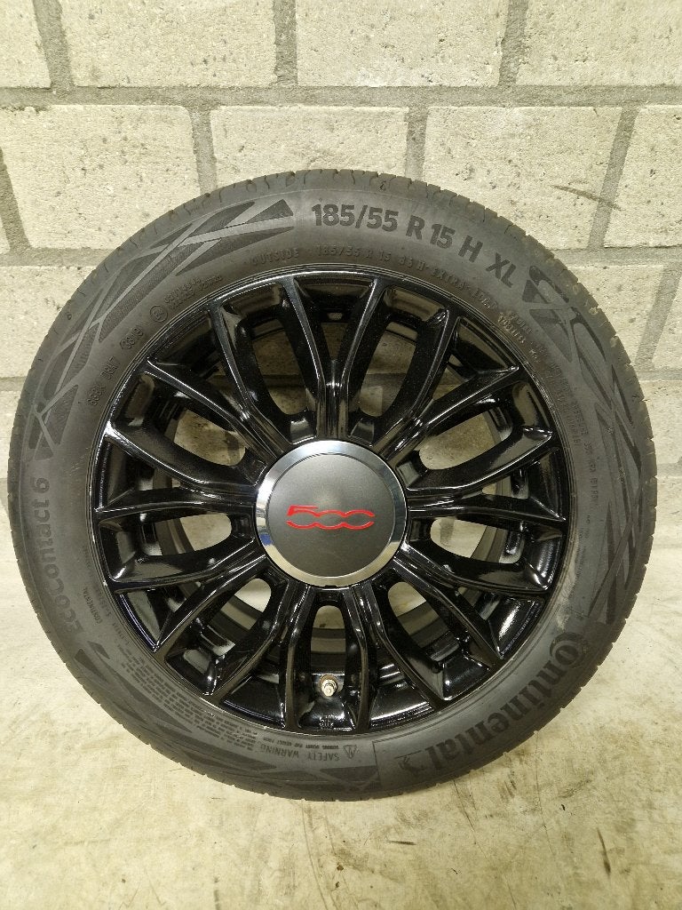 Fiat 500 velgen met banden, Ophalen, Fiat