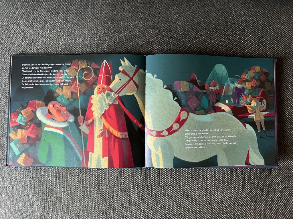 Carice van Houten - Toen Sinterklaas met het vliegtuig kwam., Fictie algemeen, Carice van Houten & Annette Marnat, Ophalen of Verzenden