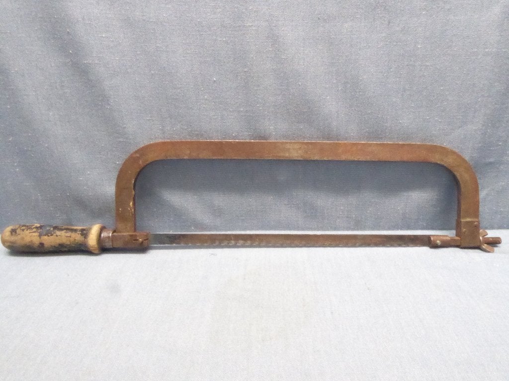 Metaalbeugelzaag met houten handvat | 300mm | i.g.s., Ophalen of Verzenden, Gebruikt