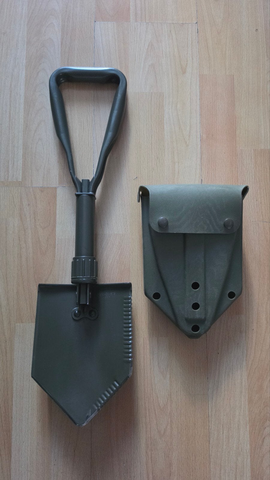 originele leger Opvouwbare schep, Verzamelen, Militaria | Algemeen, Ophalen, Landmacht, Nederland, Overige typen