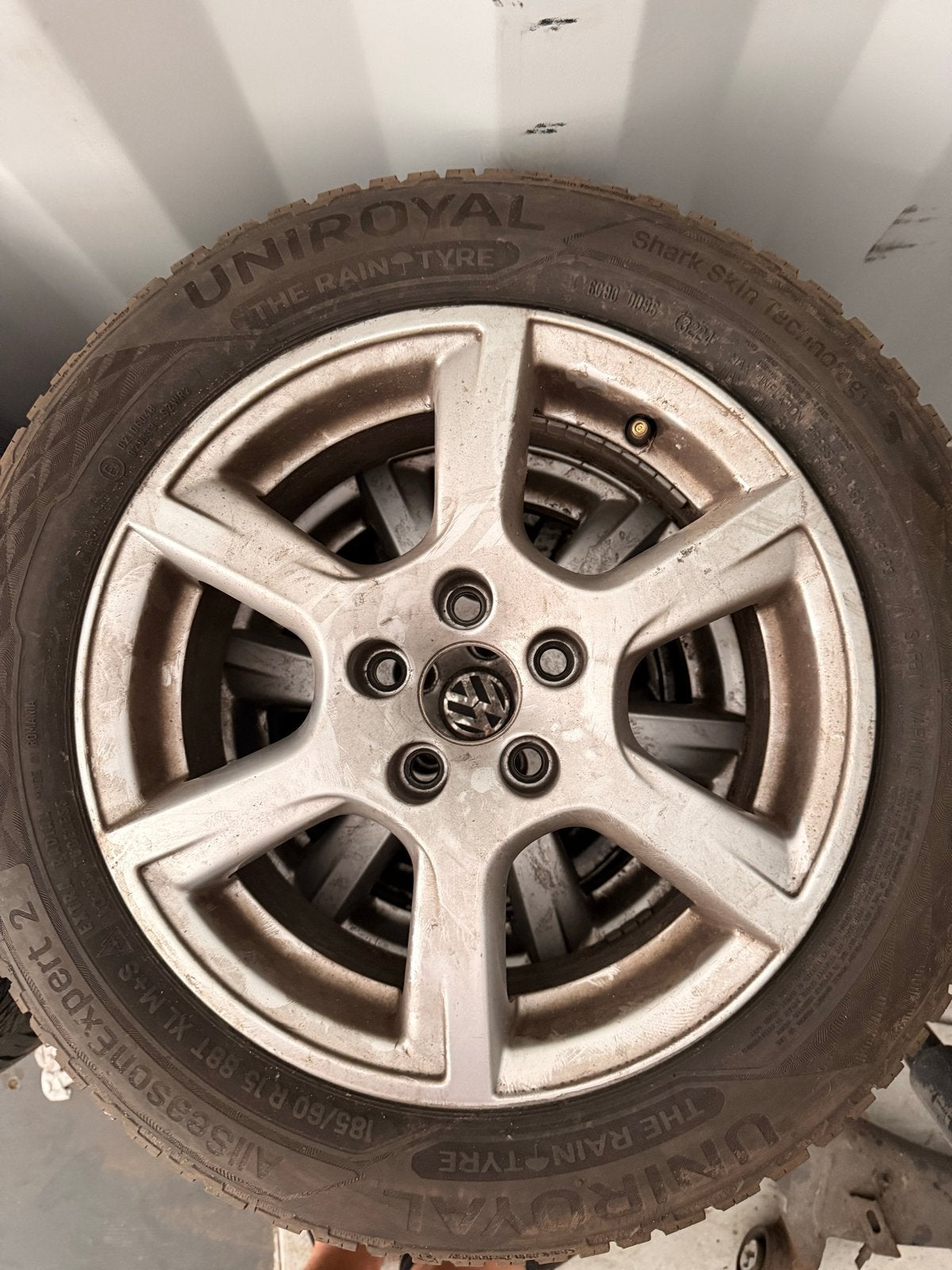 Winterset 5x100 voor Polo, Audi A1, Ibiza etc., Gebruikt, ., Ophalen of Verzenden, .