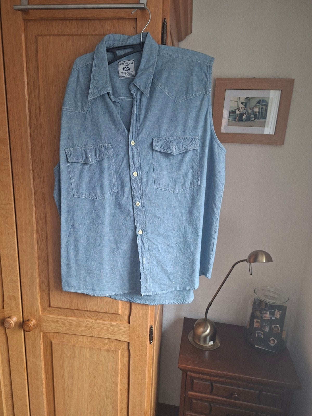 Blouse /hesje maat xl , lichtblauw nooit aan gehad, Blauw, Maat 46/48 (XL) of groter, Nieuw, Ophalen of Verzenden