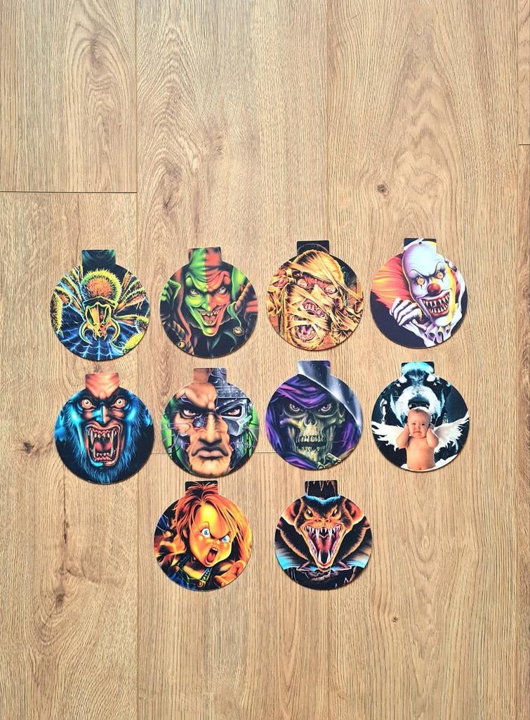 Set van 10 Thunderdome kerstballen, als nieuw, A4 of kleiner, Ophalen of Verzenden, Zo goed als nieuw, Overige vormen