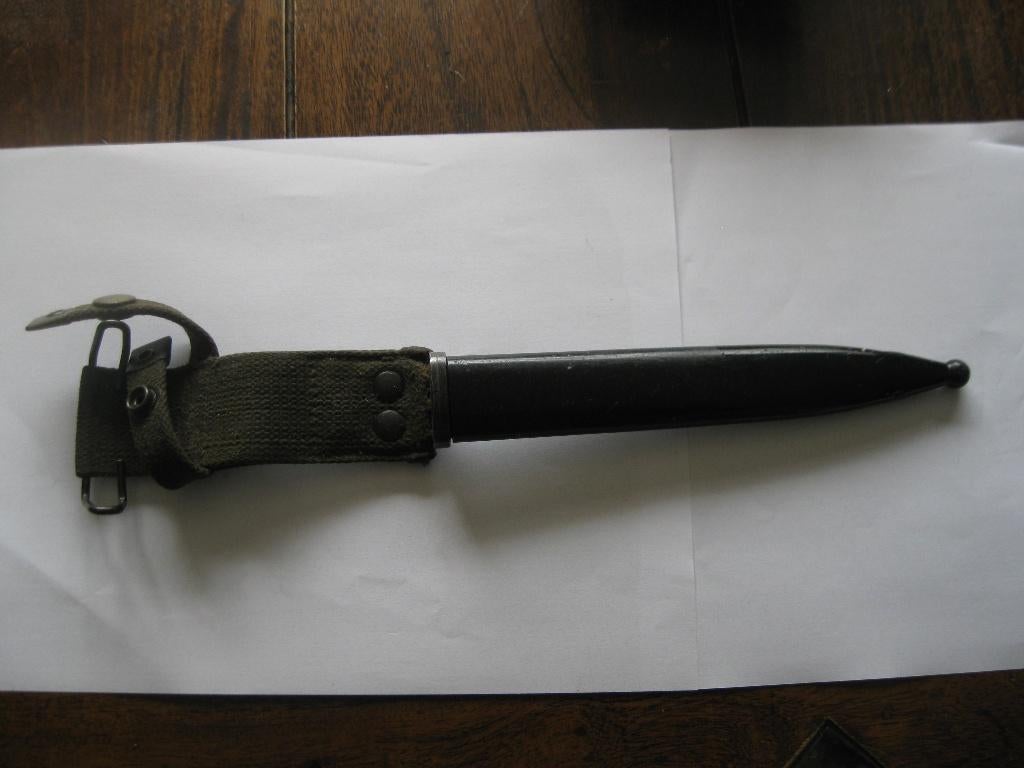 Schede FAL bajonet, Verzamelen, Ophalen of Verzenden, Landmacht, Nederland, Mes of Dolk