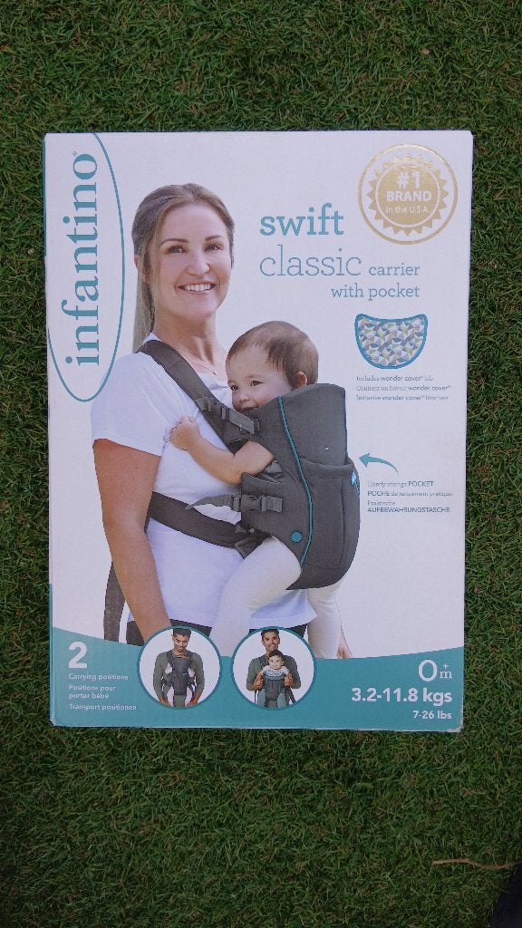 Infantino Swift Classic Baby draagzak, Overige merken, Buik of Rug, Nieuw, Ophalen of Verzenden