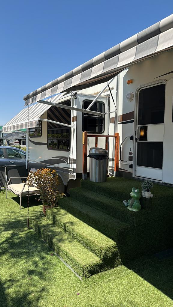 Amerikaanse trailer/ Fifth Wheel/13 meter/airco, Tot en met 4