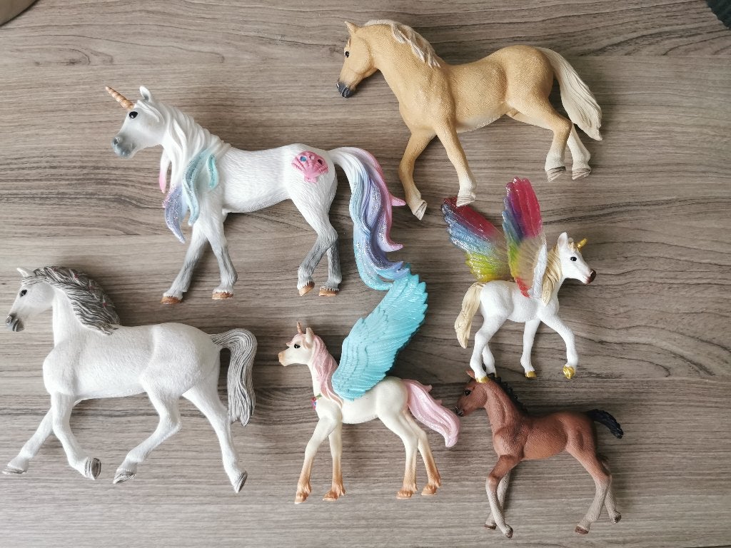 Schleich paarden en unicorns, Verzamelen, Speelgoed, Ophalen, Zo goed als nieuw