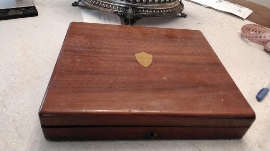 Luxe zilver ontbijt cassette., Antiek en Kunst, Ophalen of Verzenden, Zilver