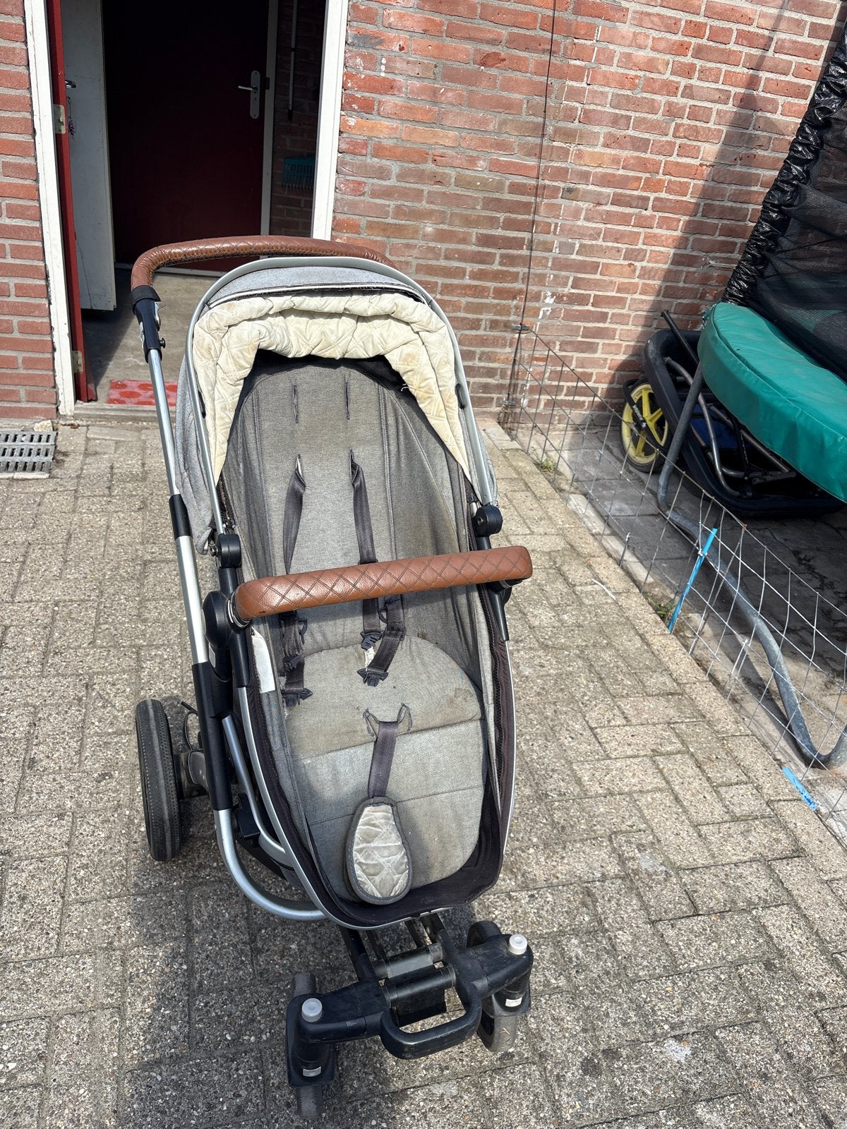 Joolz Geo kinderwagen met gebruikssporen en lekke band, Gebruikt, Luchtbanden, Ophalen, Kinderwagen