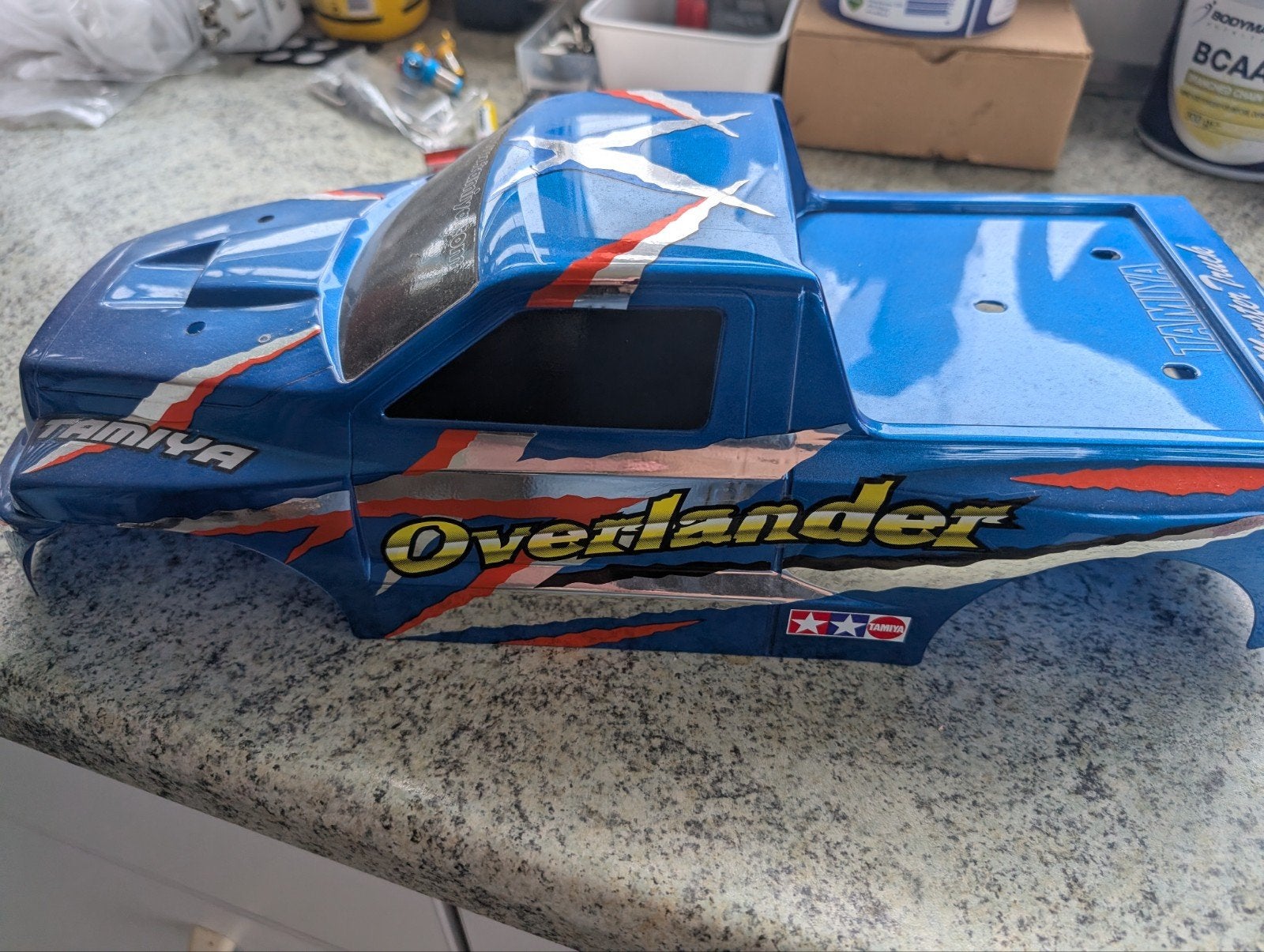 Tamiya Overlander truck body, Ophalen, Nieuw