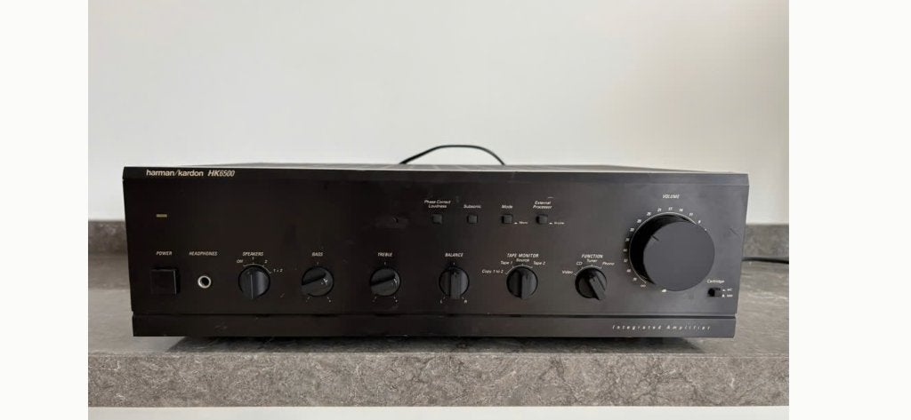 Harman Kardon HK6500 versterker, Overige merken, Gebruikt, Ophalen of Verzenden, 60 tot 120 watt