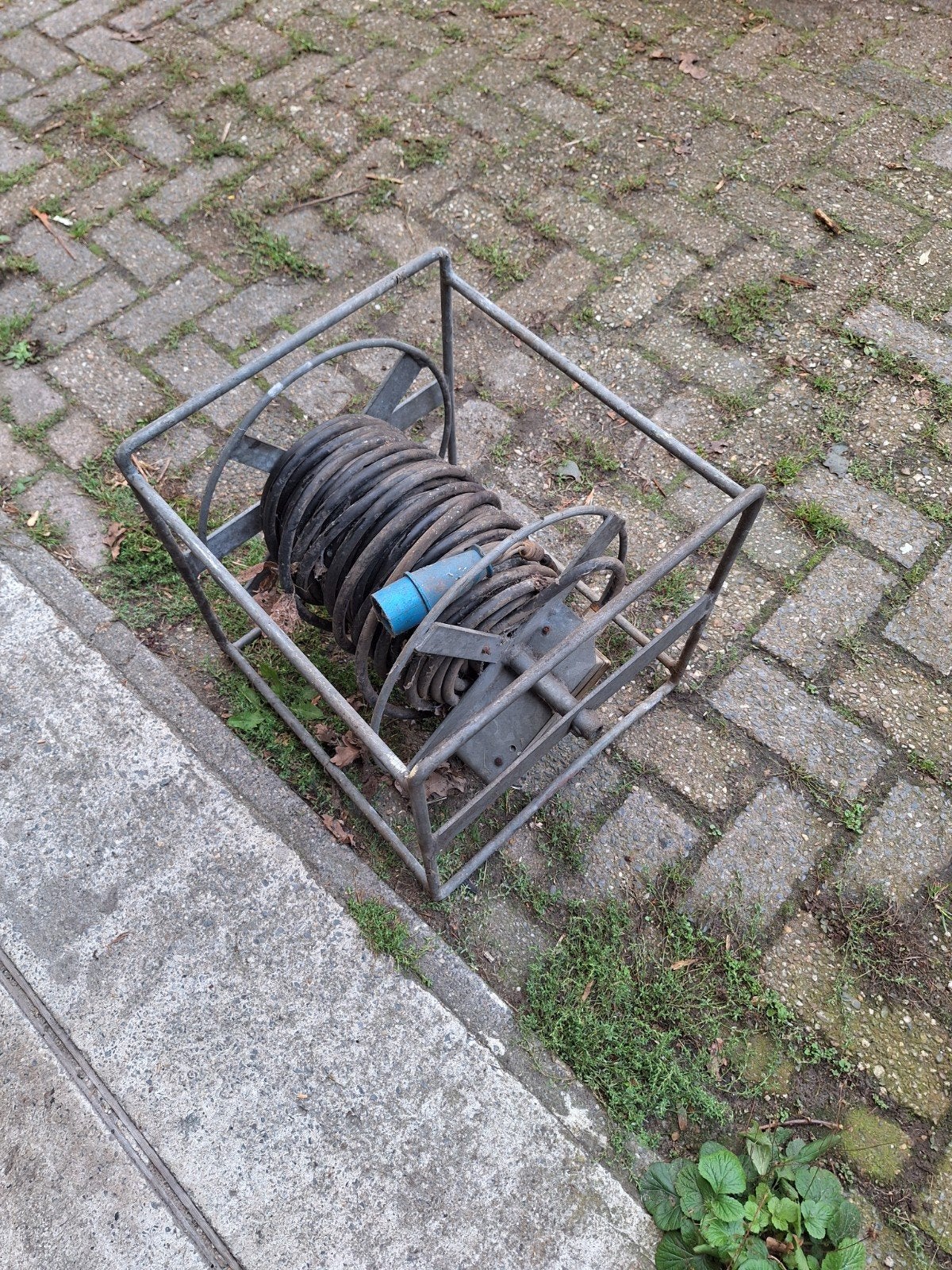kabel haspel, Ophalen, Kabel of Snoer