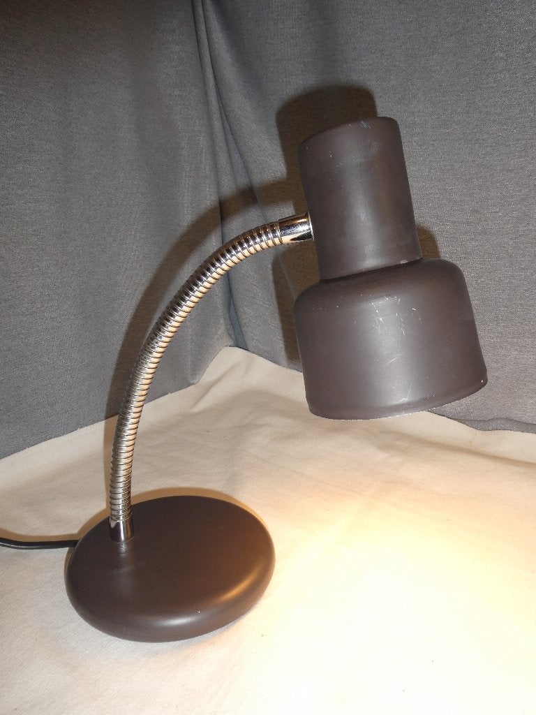 Anvia Almelo, Vintage buro Lamp, jaren 60, Gebruikt, Jaren 60, Ophalen of Verzenden, Metaal