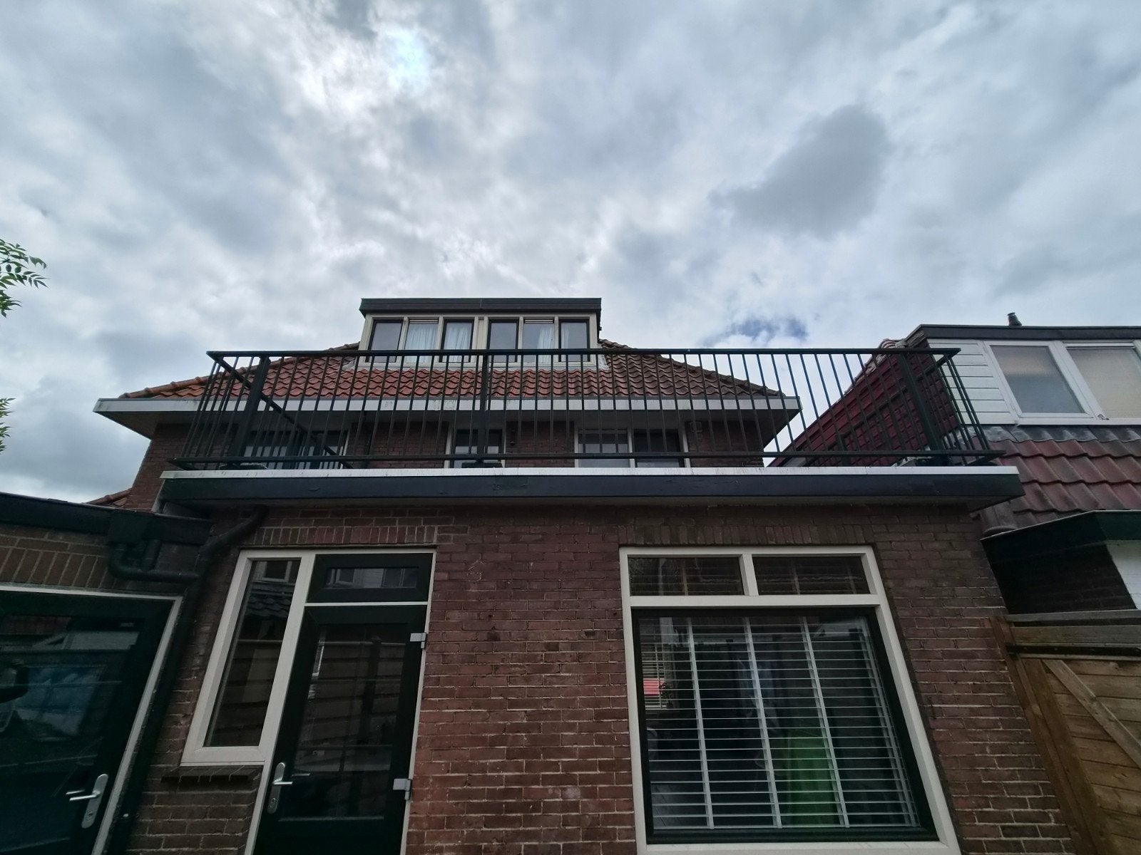 Hekwerk voor Dakterras, Tuin en Terras, Tuinhekken en Hekwerk, Ophalen, Gebruikt, IJzer, Spijlenhekwerk