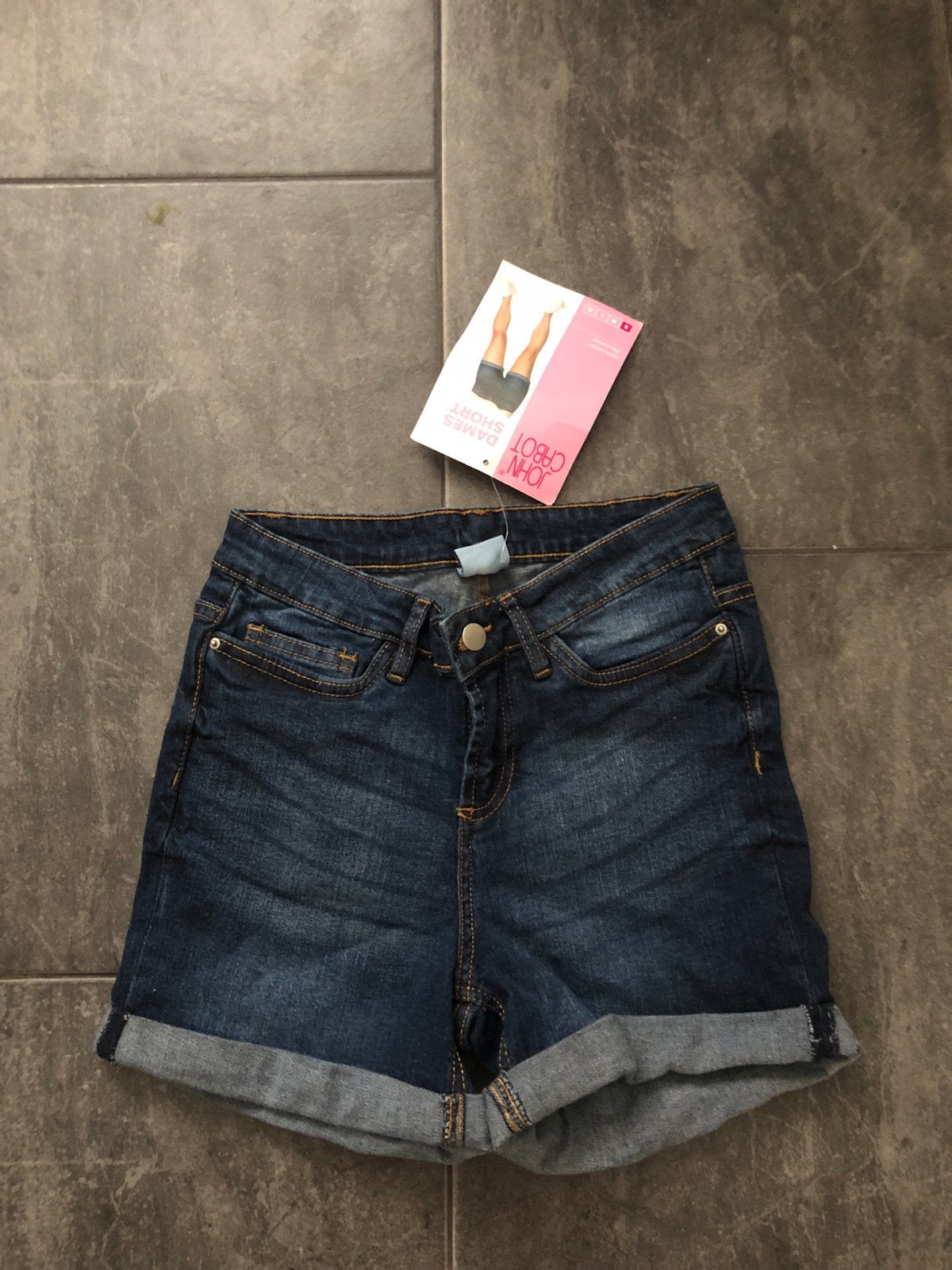 John Cabot Dames Short - Nieuw met label, Kort, Blauw, Nieuw, Ophalen of Verzenden
