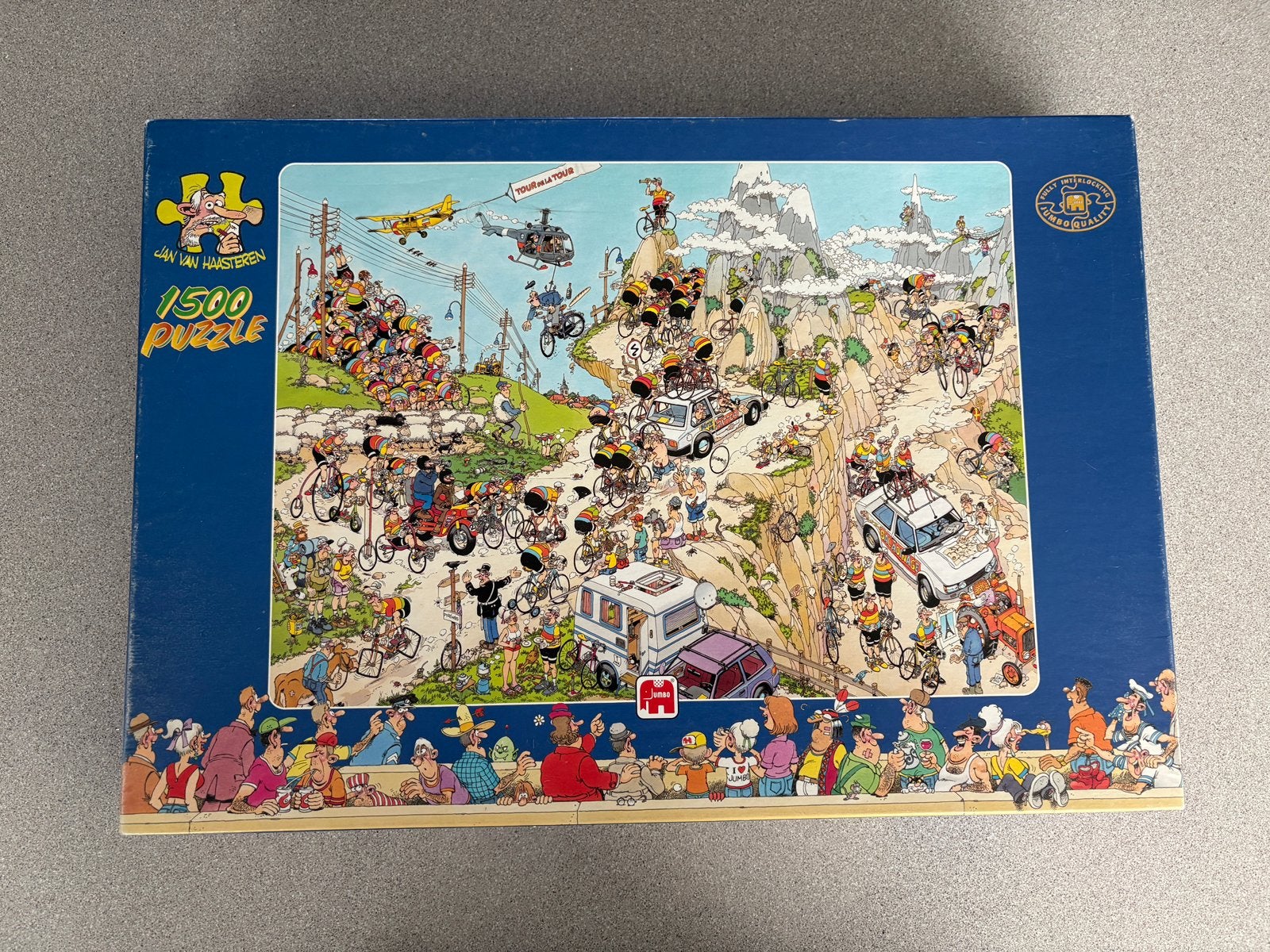 Puzzel van Jan van Haasteren, Ophalen of Verzenden, 500 t/m 1500 stukjes, Gebruikt, Legpuzzel