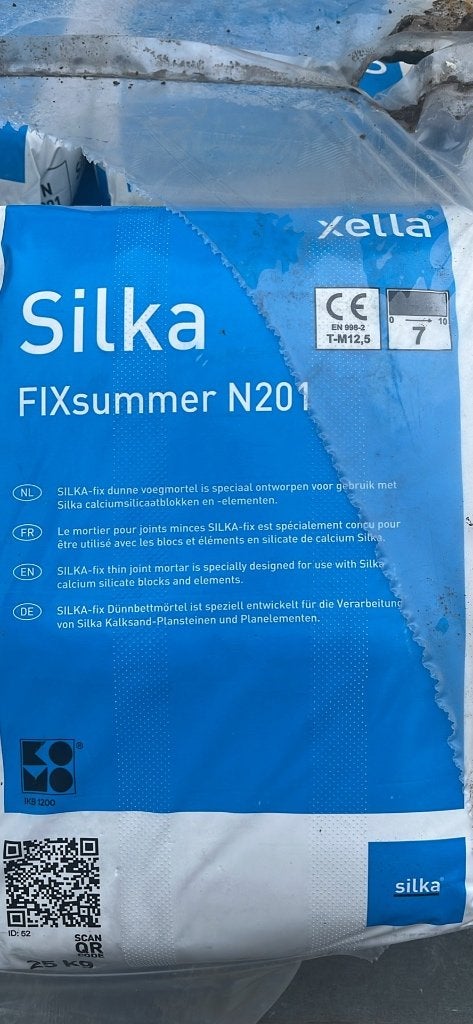 Silka N201 blokkenlijm, Doe-het-zelf en Verbouw, Metselstenen, Ophalen, Nieuw, Overige typen