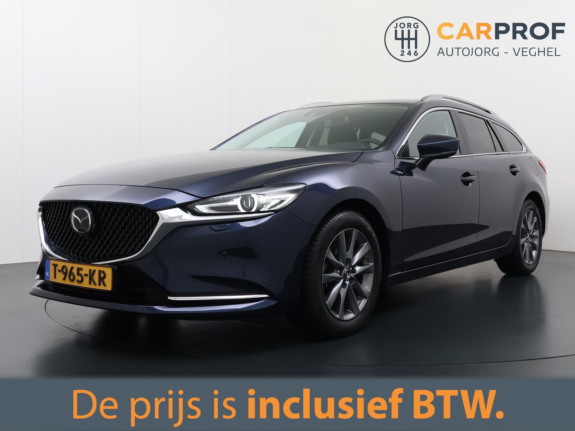 Mazda 6 Sportbreak 2.0 SkyActiv-G 165 Centre-Line Trekhaak |, Auto's, 1998 cc, Stof, Gebruikt, 4 cilinders