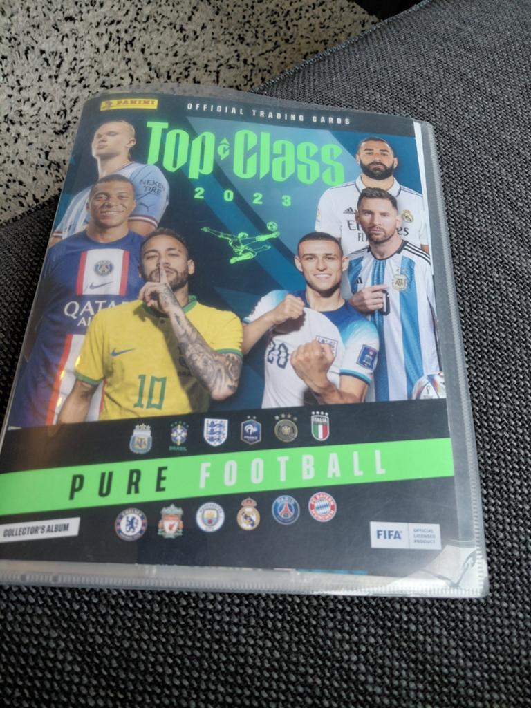 Top Class boek, Ophalen of Verzenden, Zo goed als nieuw, Buitenlandse clubs, Spelerskaart
