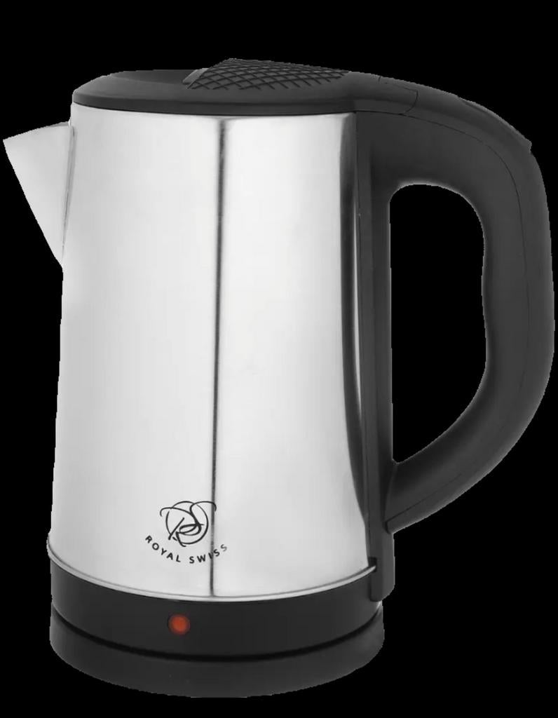 Zilveren Waterkoker 2L - 1500W - Automatische Uitschakeling, ., Nieuw, Ophalen of Verzenden, 2 liter of meer