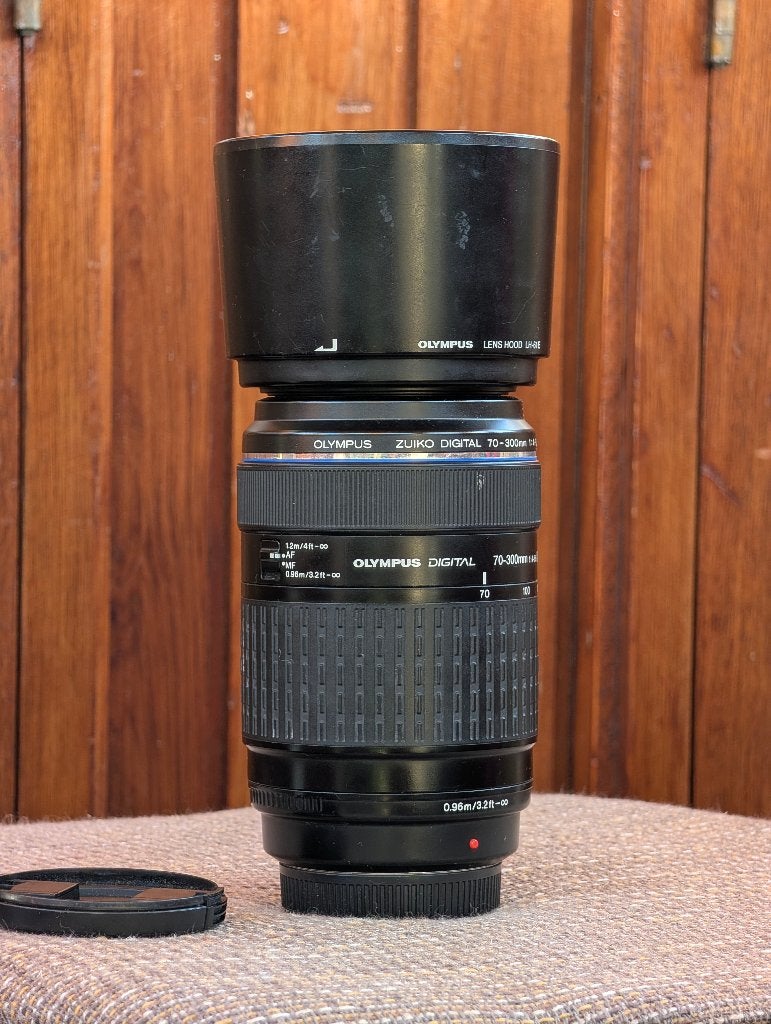 Olympus 70-300mm Fourthirds Spiegelreflex lens, Verzenden, Olympus, Telelens, Overige vattingen