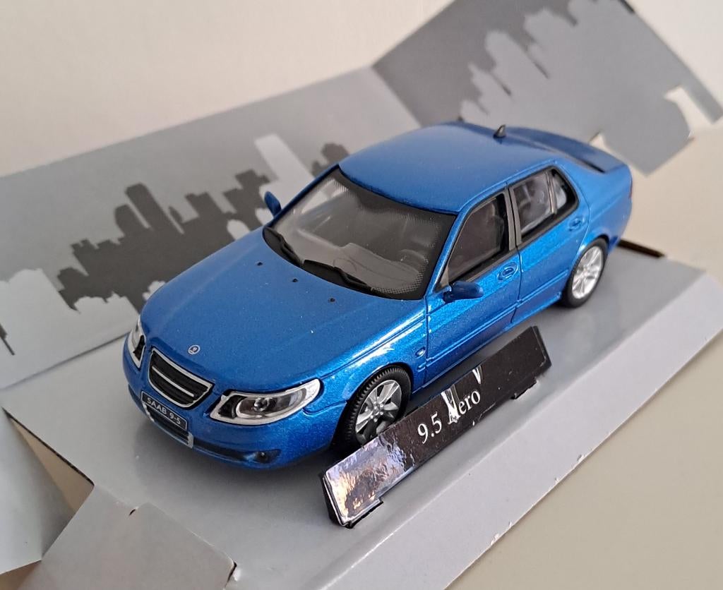 Saab 9-5 Aero, Hobby en Vrije tijd, Modelauto's | 1:43, Ophalen of Verzenden, Nieuw, Auto, Overige merken