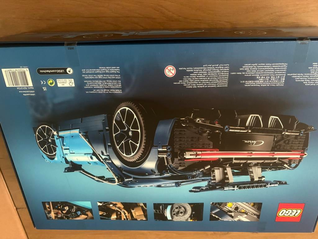 Lego Technic Bugatti Chiron 42083 - Nieuw in doos, Ophalen, Lego, Zo goed als nieuw, Technic