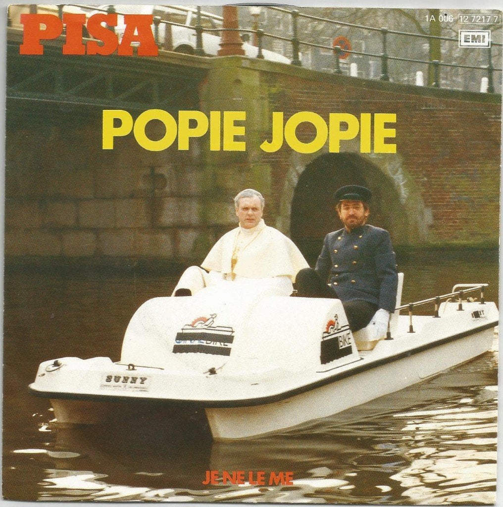 Pisa – Popie Jopie (1985), Fotohoes, 7 inch, 1980 - 1989, Ophalen of Verzenden