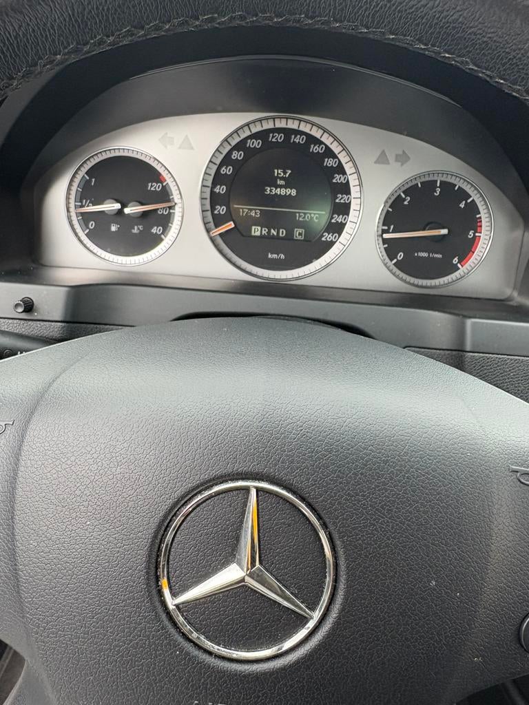 Mercedes-Benz C-Klasse 2.2 CDI C220 Sedan AUT 2008 Grijs, Automaat, 1800 kg, Zwart, 4 cilinders