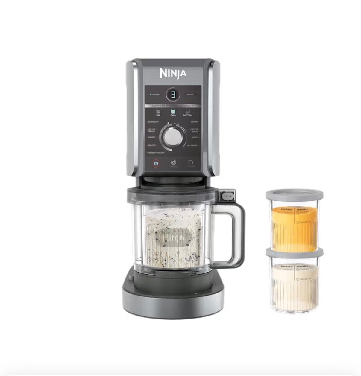 Ninja Creami IJsmachine - Maak zelf ijs, sorbet en meer, Ophalen, Zo goed als nieuw, Blender