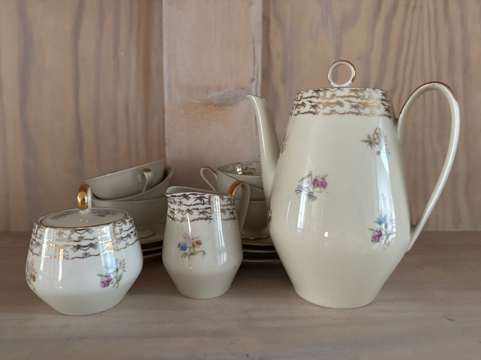 Vintage Bavaria F67 Porseleinen Koffieservies, Ophalen