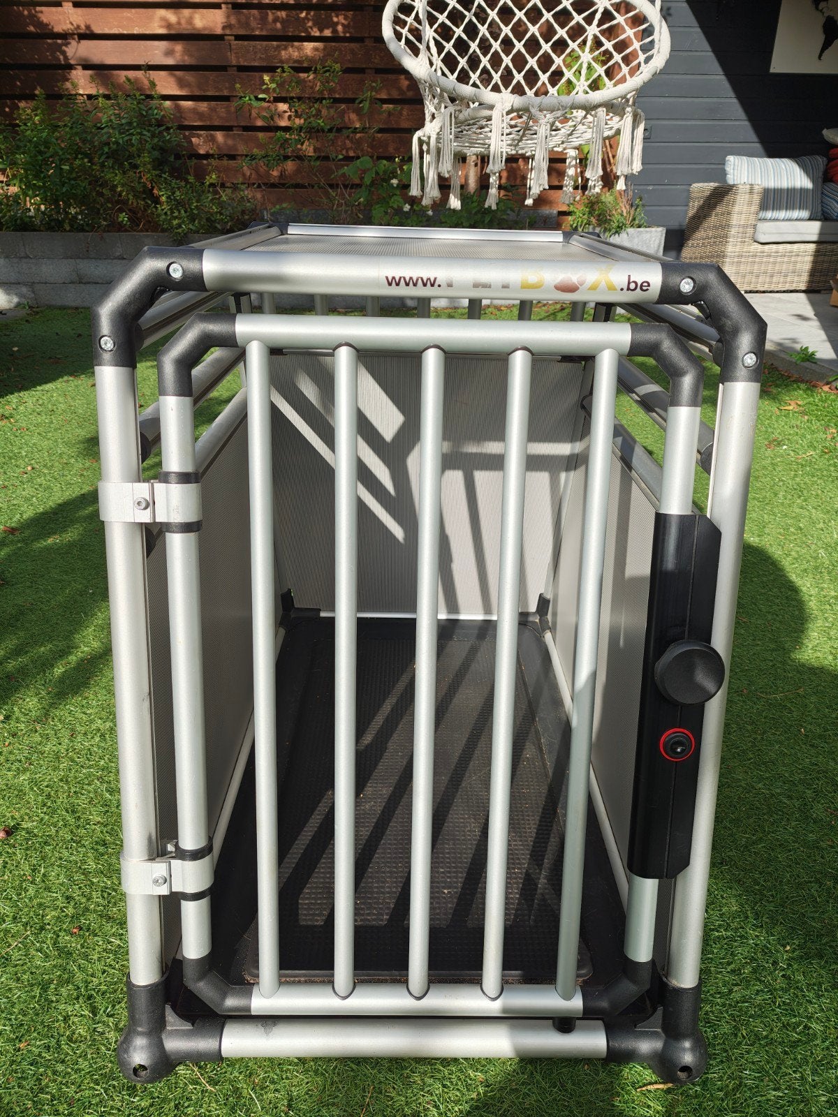 4pets Milan M Autobench (68 x 50 x 80 cm), Dieren en Toebehoren, Ophalen, Gebruikt