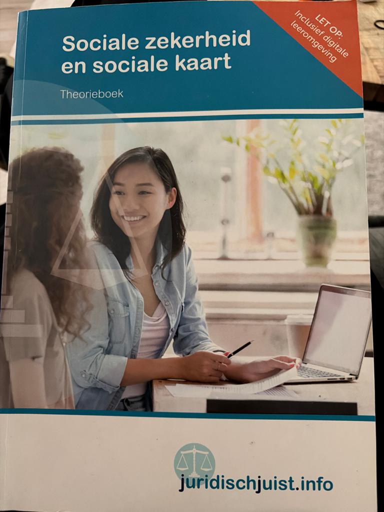 Sociale zekerheid en sociale kaart - Theorieboek, Ophalen of Verzenden, Gamma, Zo goed als nieuw, HBO