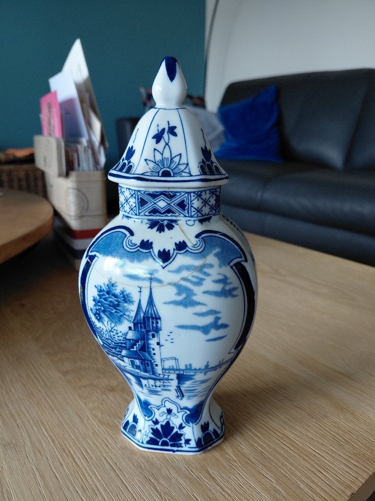 Delfts blauw, Ophalen