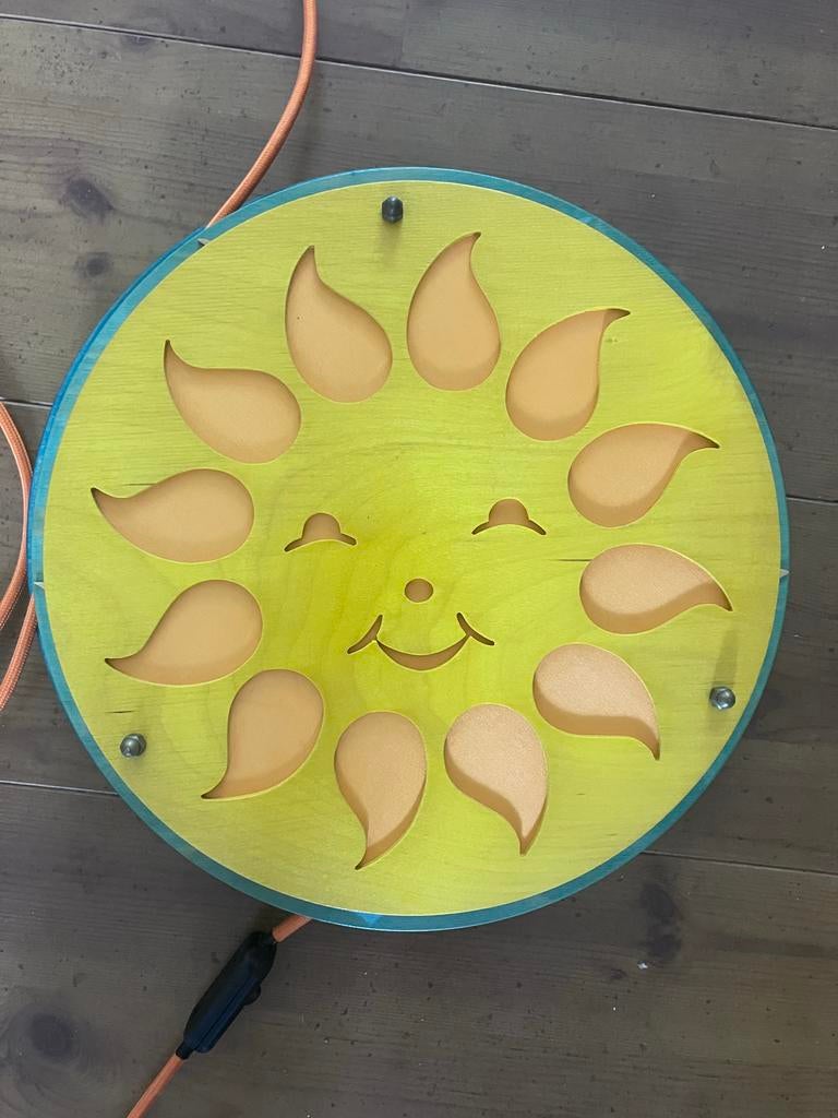 De Noest zon lamp voor kinderkamer, Ophalen of Verzenden, Gebruikt, Lamp