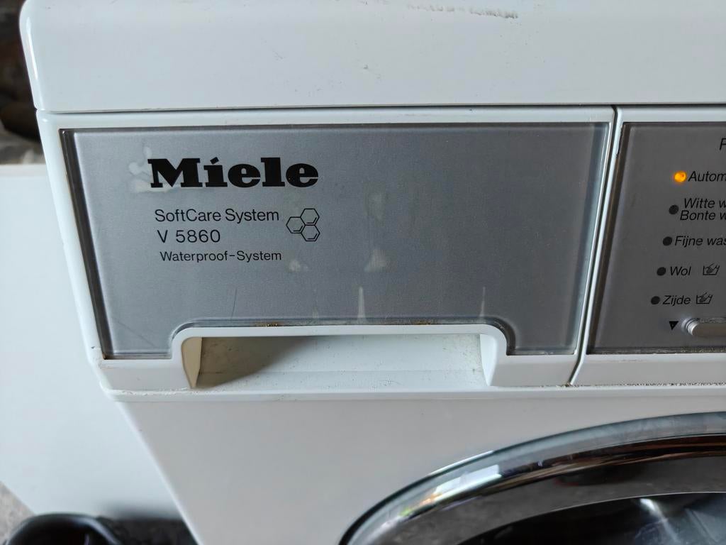 Miele V5860 wasmachine wasautomaat, Witgoed en Apparatuur, Wasmachines, Ophalen, Gebruikt, Wolwasprogramma, Voorlader