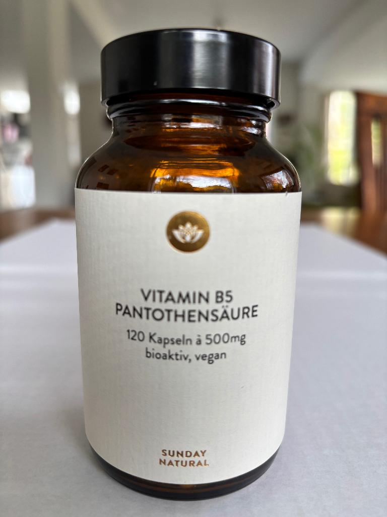 VITAMINE B5 PANTOTHEENZUUR, Ophalen of Verzenden, Nieuw