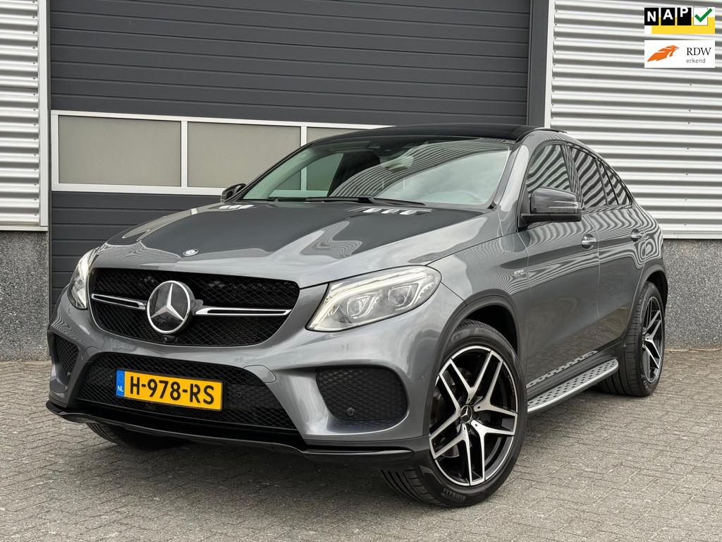 Mercedes-Benz GLE-klasse AMG coupé 43 4MATIC Pano Memory, Automaat, Gebruikt, 367 pk, 138 €/maand