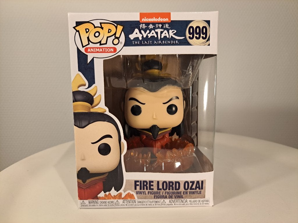 Funko Pop! Avatar The Last Airbender - Fire Lord Ozai #999, Verzamelen, Poppetjes en Figuurtjes, Funko, Nieuw, Ophalen of Verzenden